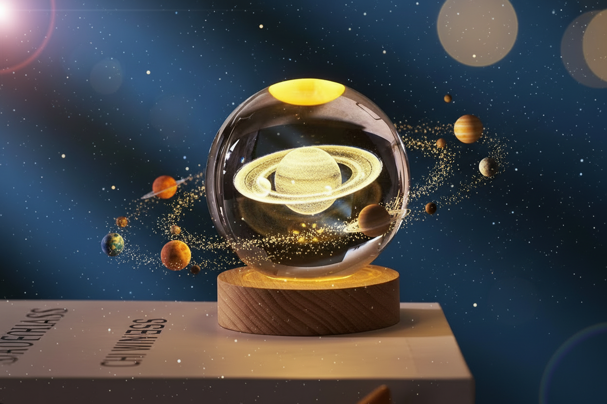 Lumina 8cm 3D Crystal Art Sphere