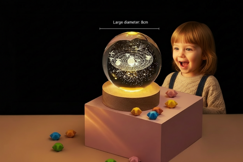 Lumina 8cm 3D Crystal Art Sphere