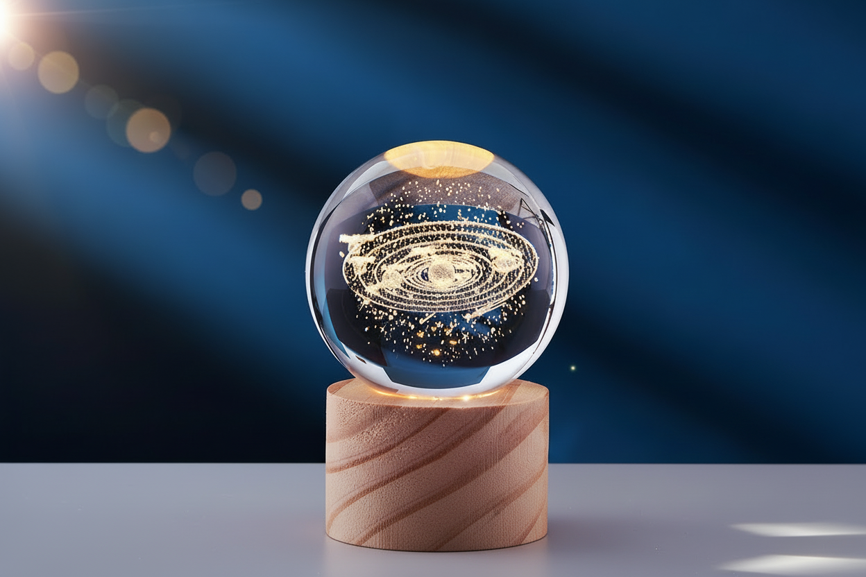 Lumina 8cm 3D Crystal Art Sphere