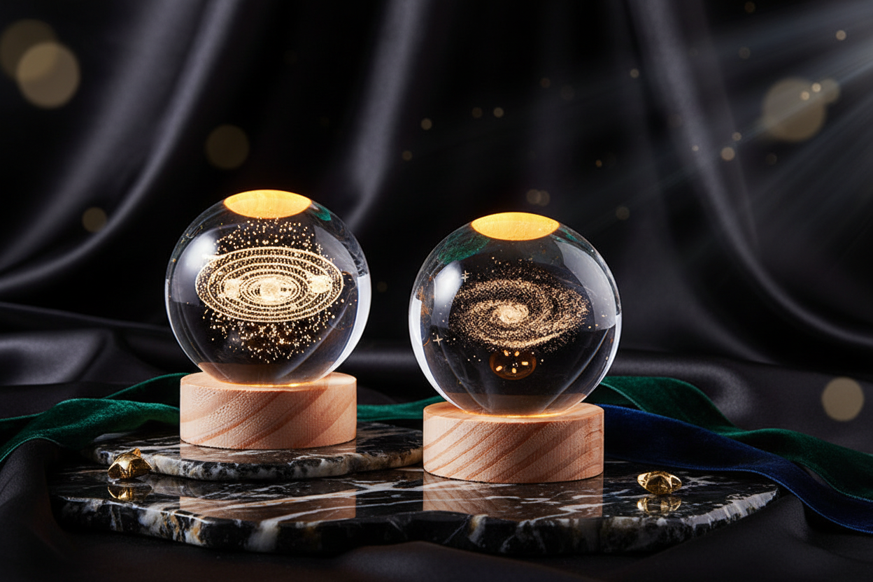 Lumina 8cm 3D Crystal Art Sphere