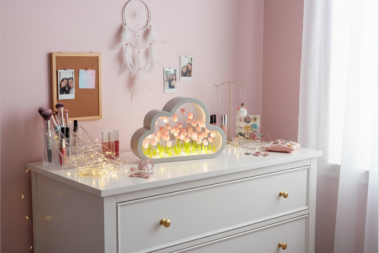 The Dreamscape Cloud: DIY Infinite Tulip Mirror Kit