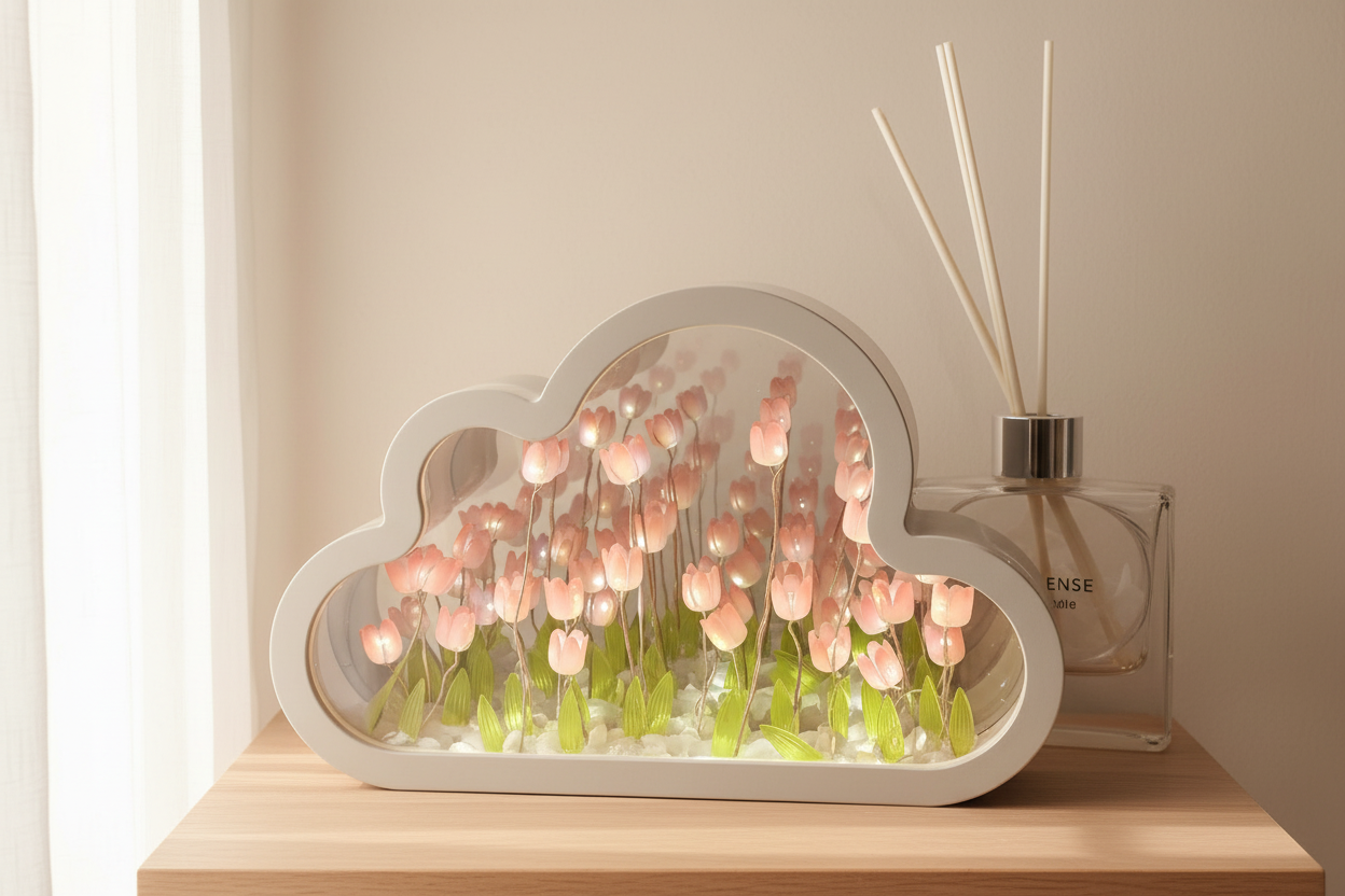 The Dreamscape Cloud: DIY Infinite Tulip Mirror Kit