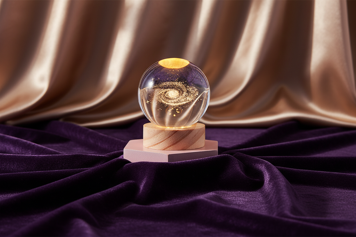 Lumina 8cm 3D Crystal Art Sphere